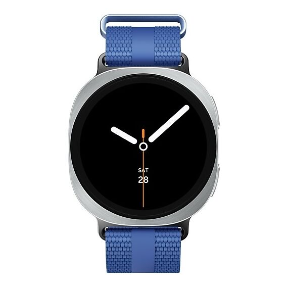 Galaxy Watch8 | 40 мм | 4G LTE | Silver | Athleisure/Blue | S/M, Размер: 40 мм, Цвет: Silver, Тип ремешка: Athleisure, Цвет ремешка: Blue, Размер ремешка: S/M, Подключение часов: Bluetooth / Wi-Fi + 4G LTE, изображение 2